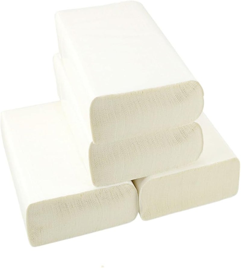 مناشف ورقية سميكة 4 لفات متعددة الأغراض تمتص الزيت في المطبخ للتنظيف في المنزل والمكتب والحمام - Image 1